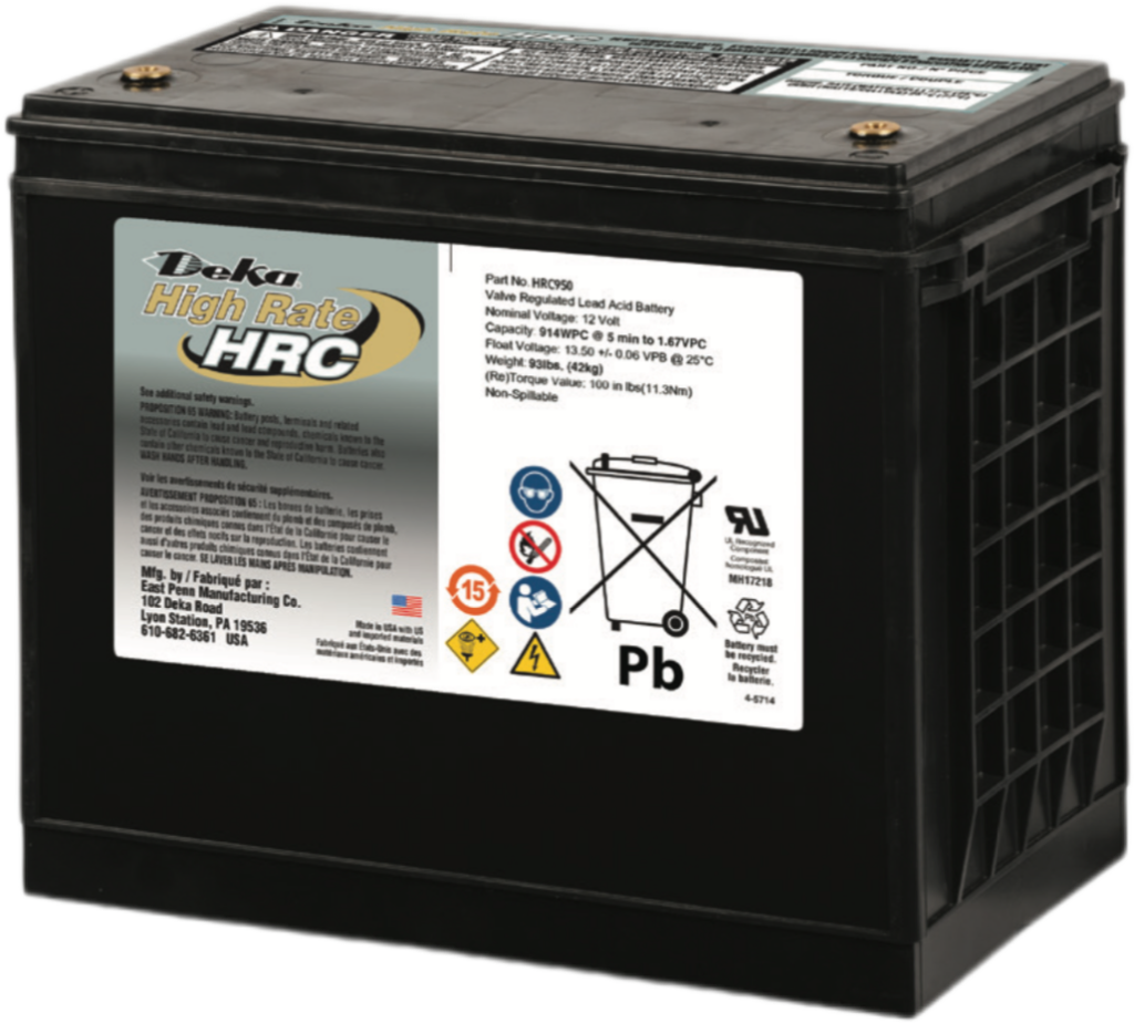 Deka HRC Battery